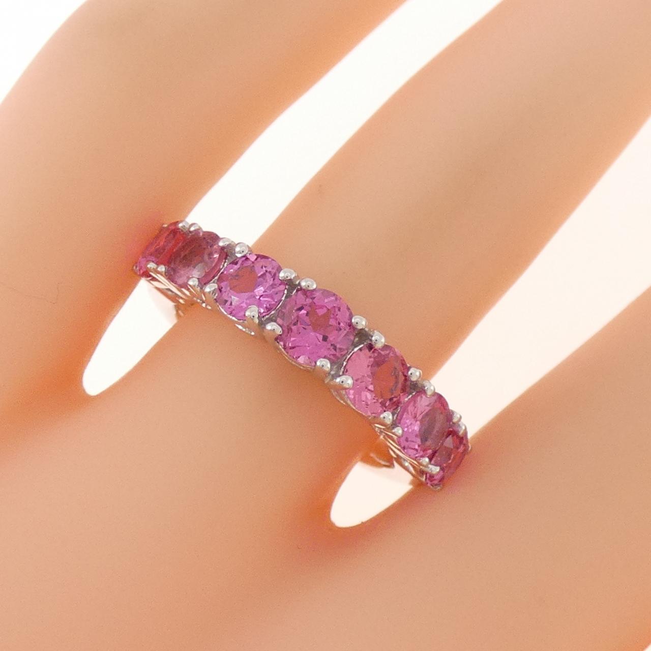 K18WG スピネル リング 2.00CT