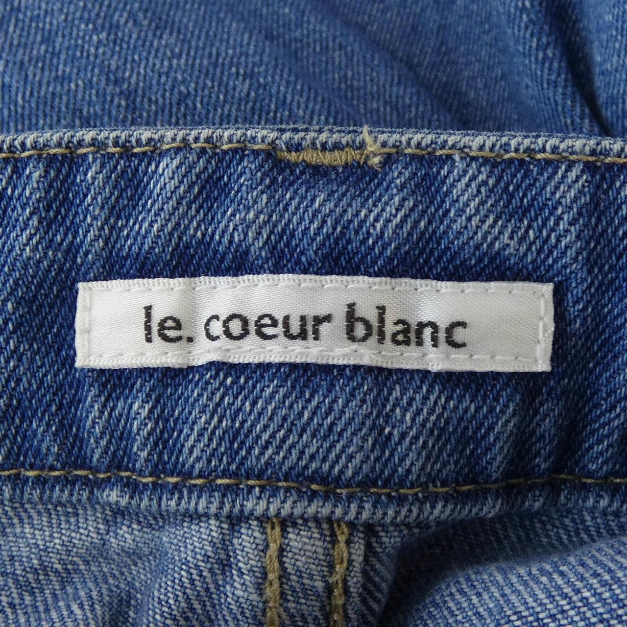 le coeur blanc  ジーンズ