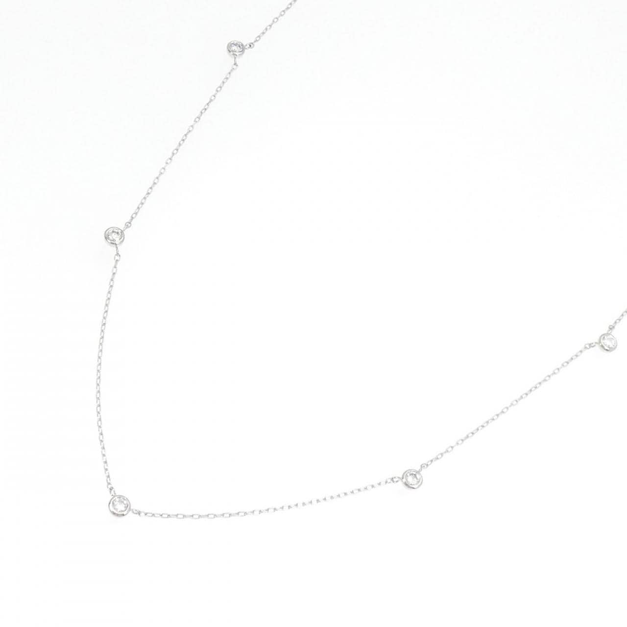 PT ダイヤモンド ネックレス 0.63CT