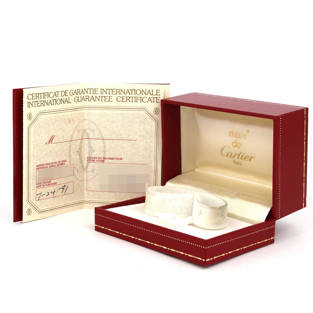 【ノーメンテナンス還元価格】カルティエ マストタンクSM GP W1001354 GP クォーツ