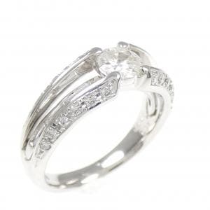 PT ダイヤモンド リング 0.405CT