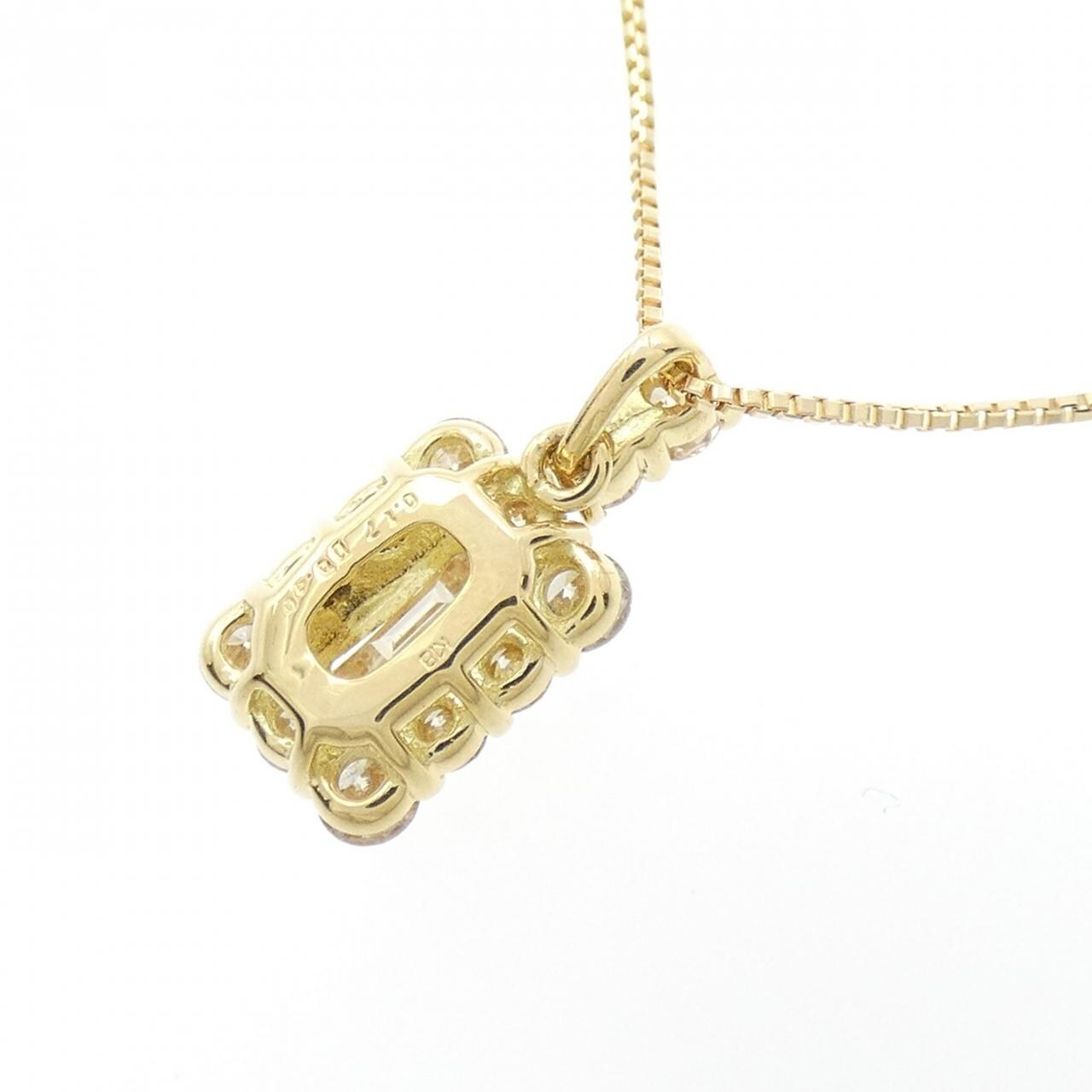 【新品】K18YG ダイヤモンド ネックレス 0.17CT