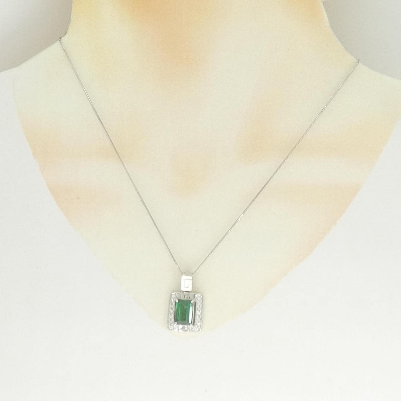 PT900/PT850 トルマリン ネックレス 4.32CT