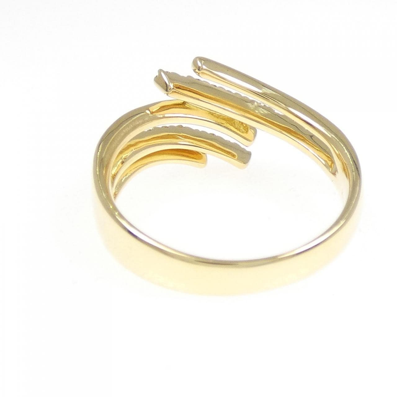 K18YG ダイヤモンド リング 0.20CT