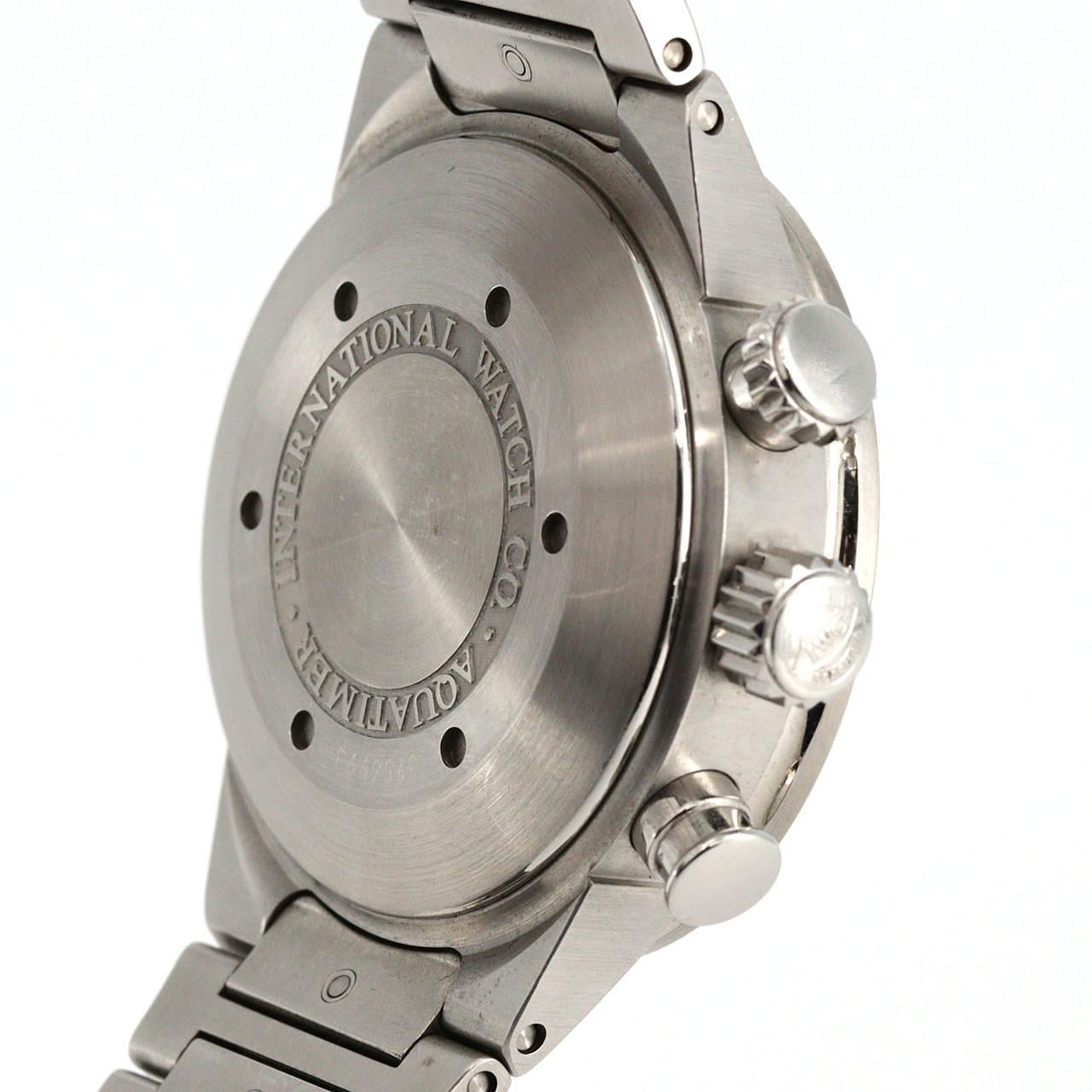 【ノーメンテナンス特価】IWC アクアタイマークロノグラフ IW371928 SS 自動巻