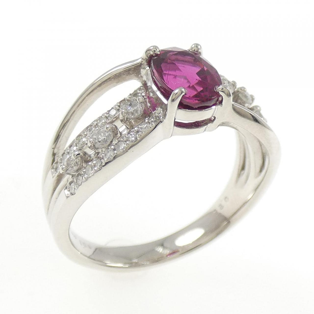 PT900 ルベライトトルマリン リング 1.04CT