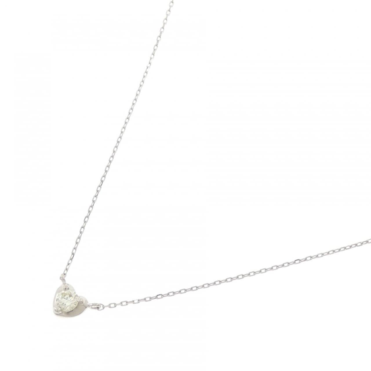 PT900 ダイヤモンド ネックレス 0.07CT