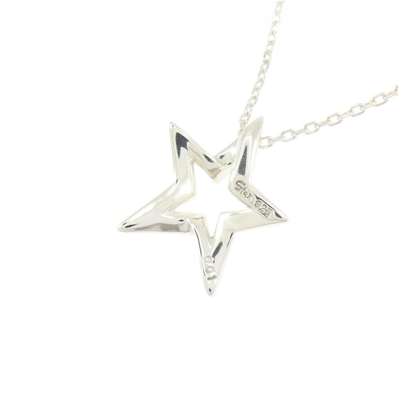 スタージュエリー ダイヤモンド ネックレス 0.01CT