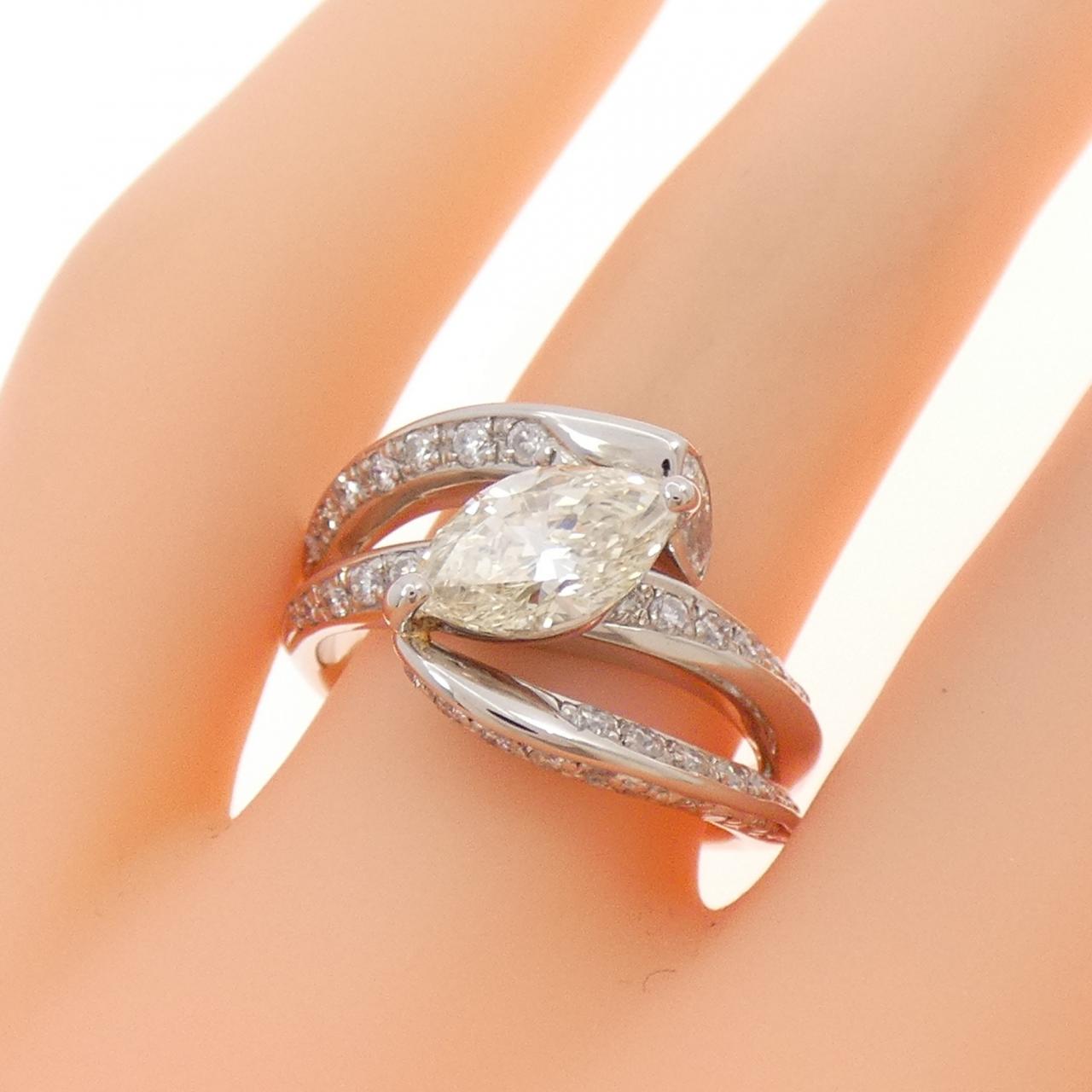PT900 ダイヤモンド リング 1.166CT