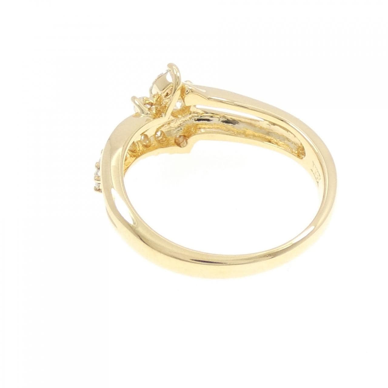 K18YG ダイヤモンド リング 0.50CT