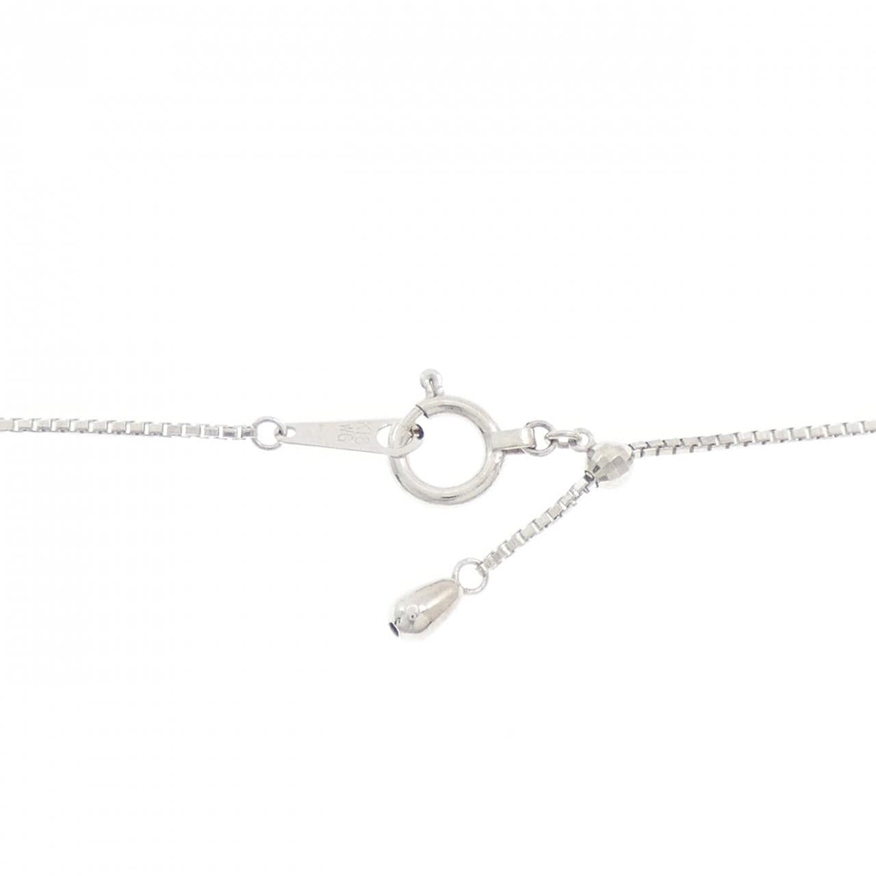K18WG/K18YG ダイヤモンド ネックレス 0.169CT
