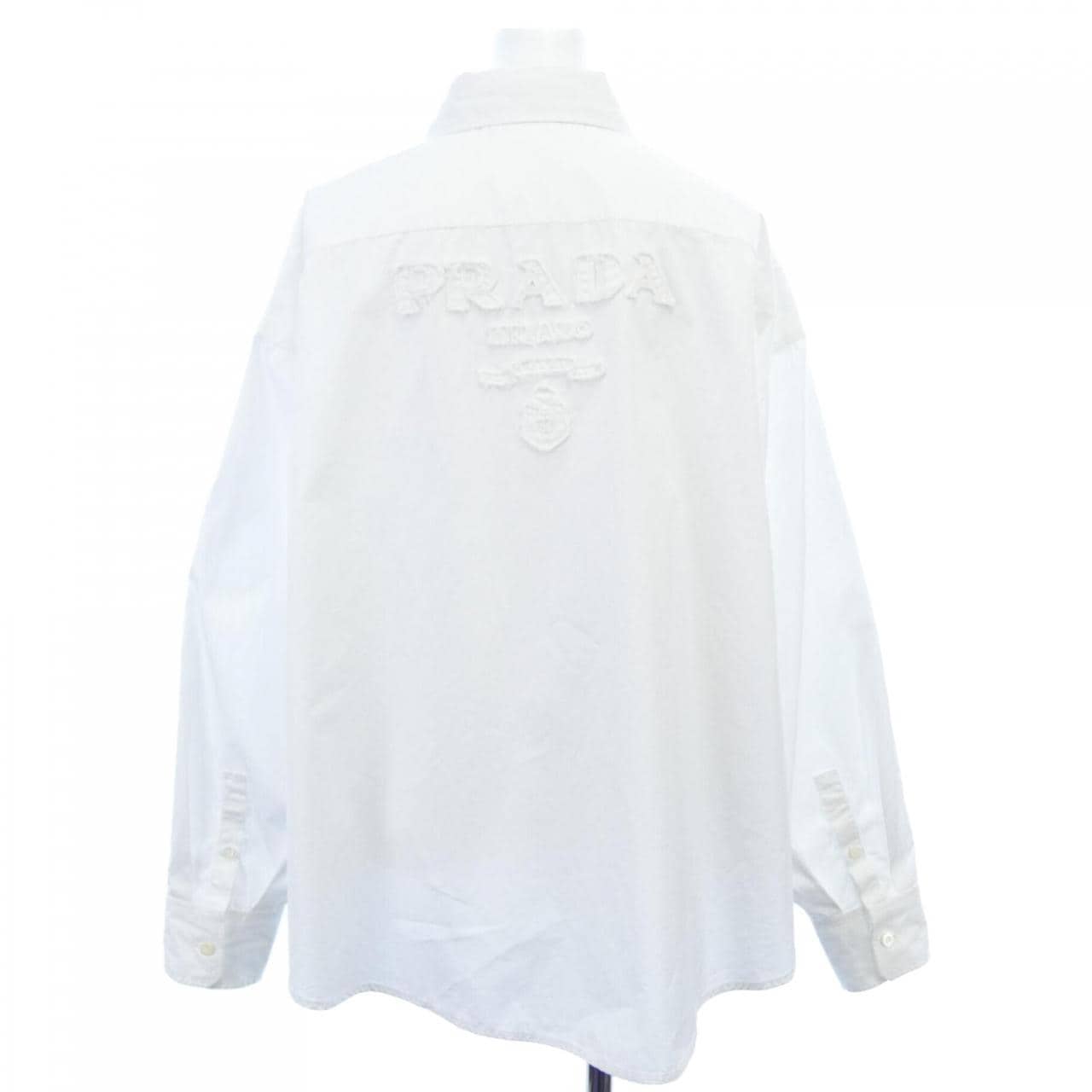 プラダ PRADA エンブロイダリー ポプリン シャツ P439GR S231 1227 シャツ