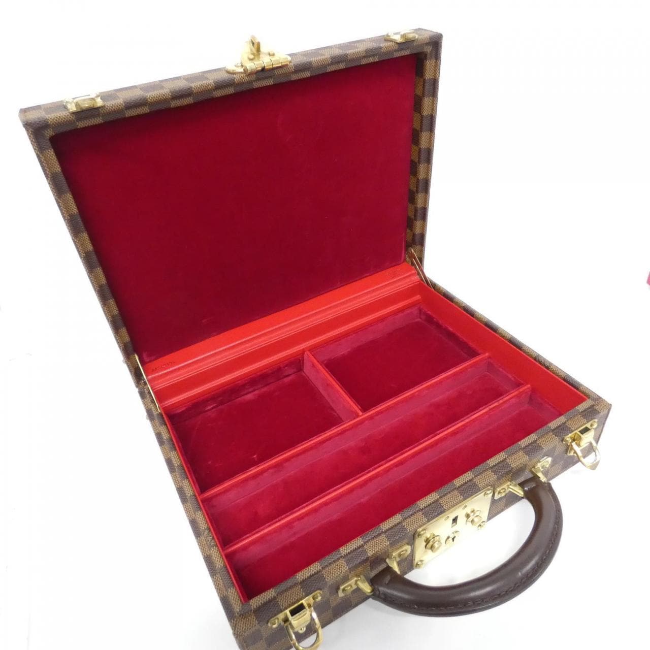 ルイヴィトン ダミエ ボワット ビジュー ジュエリーケース