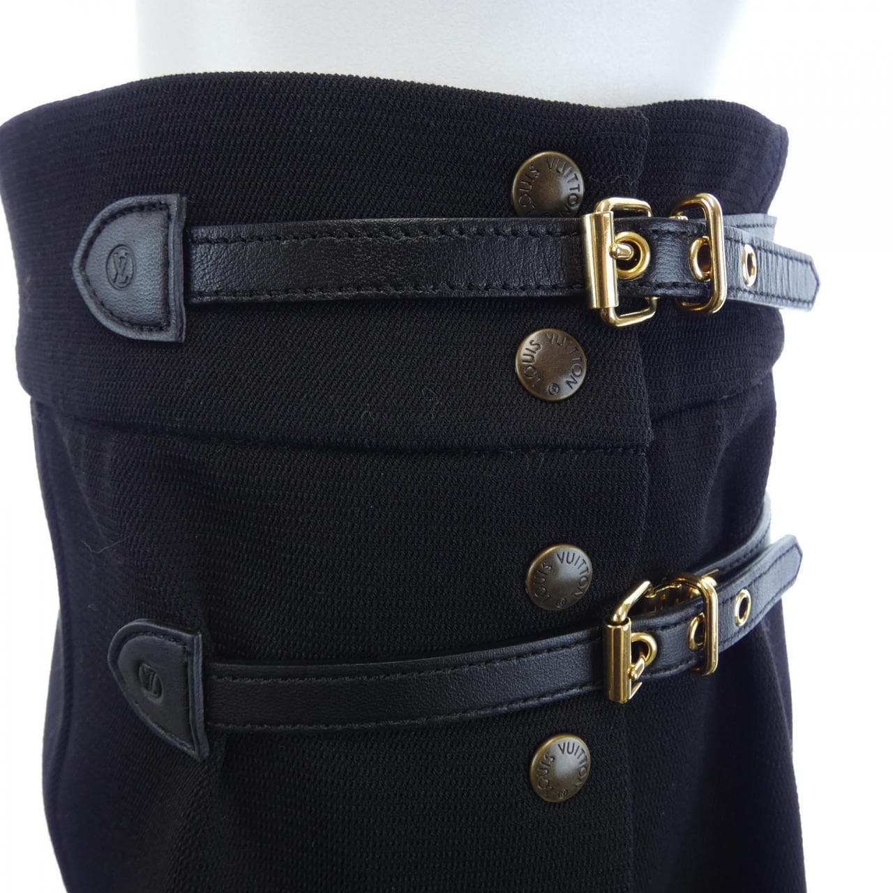 ルイヴィトン LOUIS VUITTON ストラップディテールミニラップスカート FOSK20YJK スカート