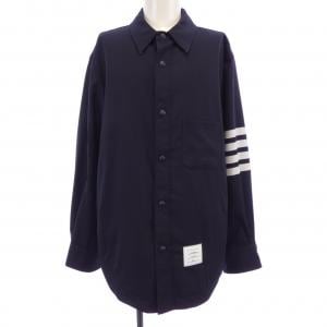 トムブラウン THOM BROWNE 平織り 4-BAR シャツ ジャケット MJO055A ジャケット