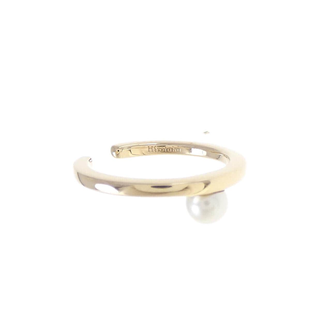 ヒロタカ アコヤパール イヤーカフ 3.3mm 片耳