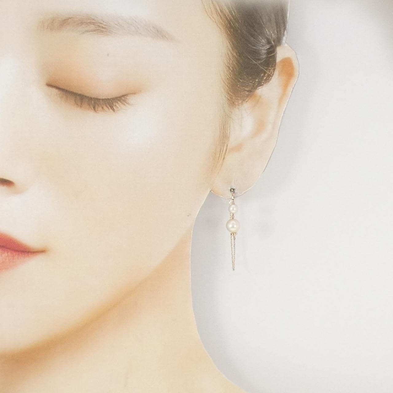 ココシュニック 淡水パール ピアス