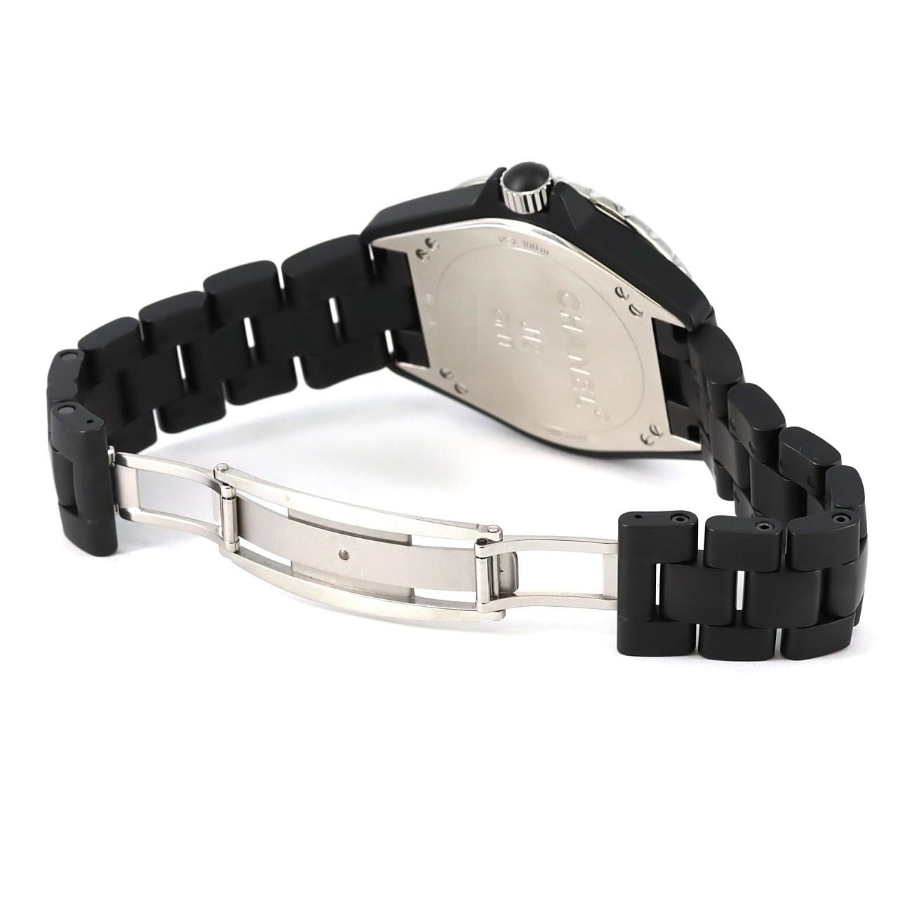 シャネル J12 41mmGMTマットセラミック H3101 セラミック 自動巻