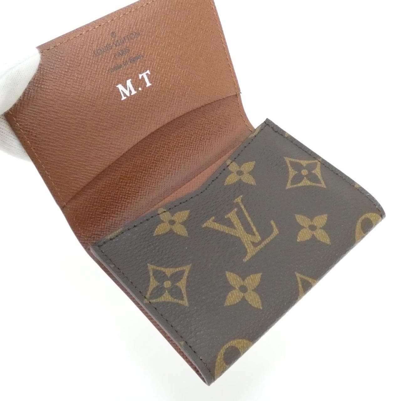 ルイヴィトン モノグラム アンヴェロップ カルト ドゥ ヴィジット M62920 カードケース