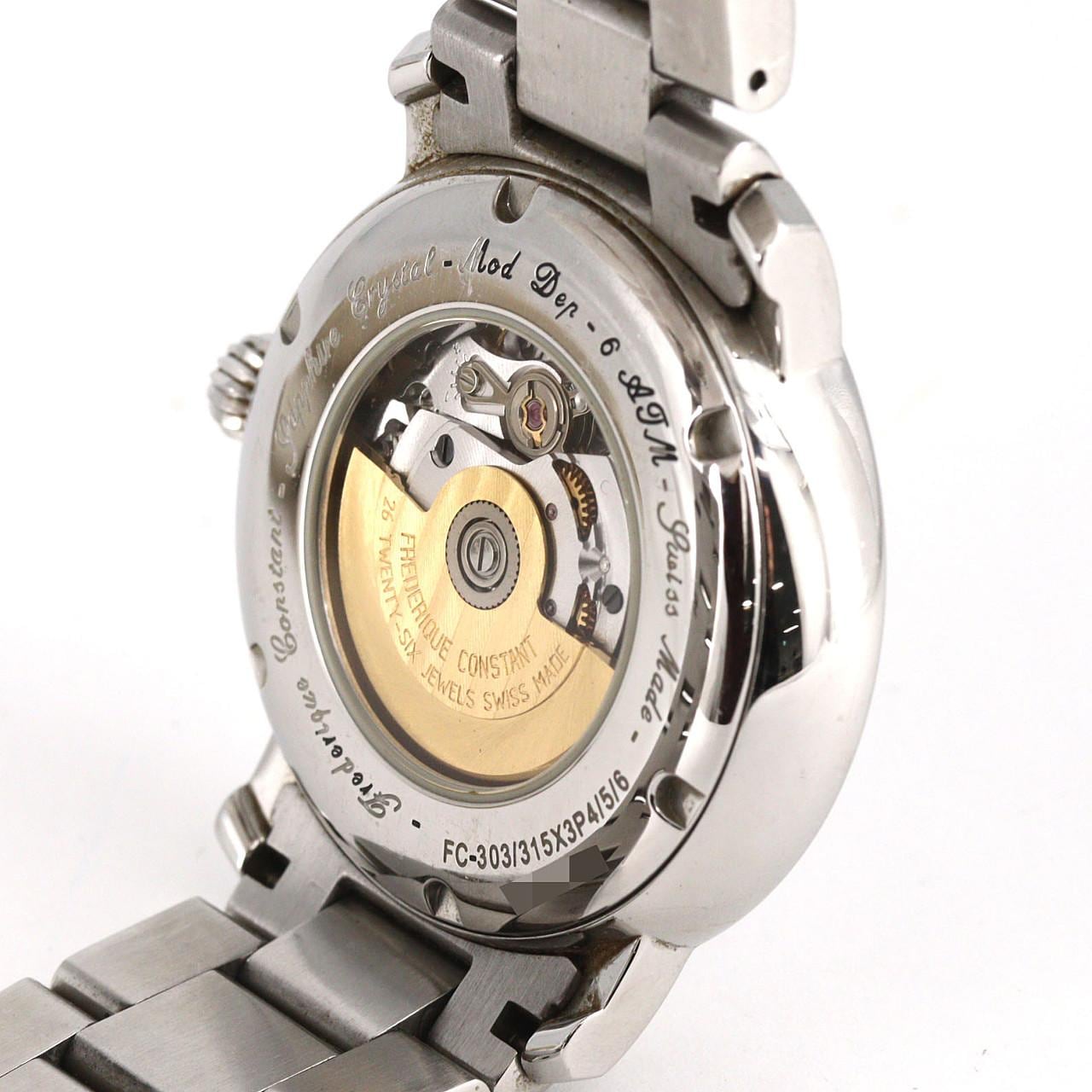 【ノーメンテナンス還元価格】フレデリック コンスタント クラシックハートビートデイト FC-315MS3P6B SS 自動巻