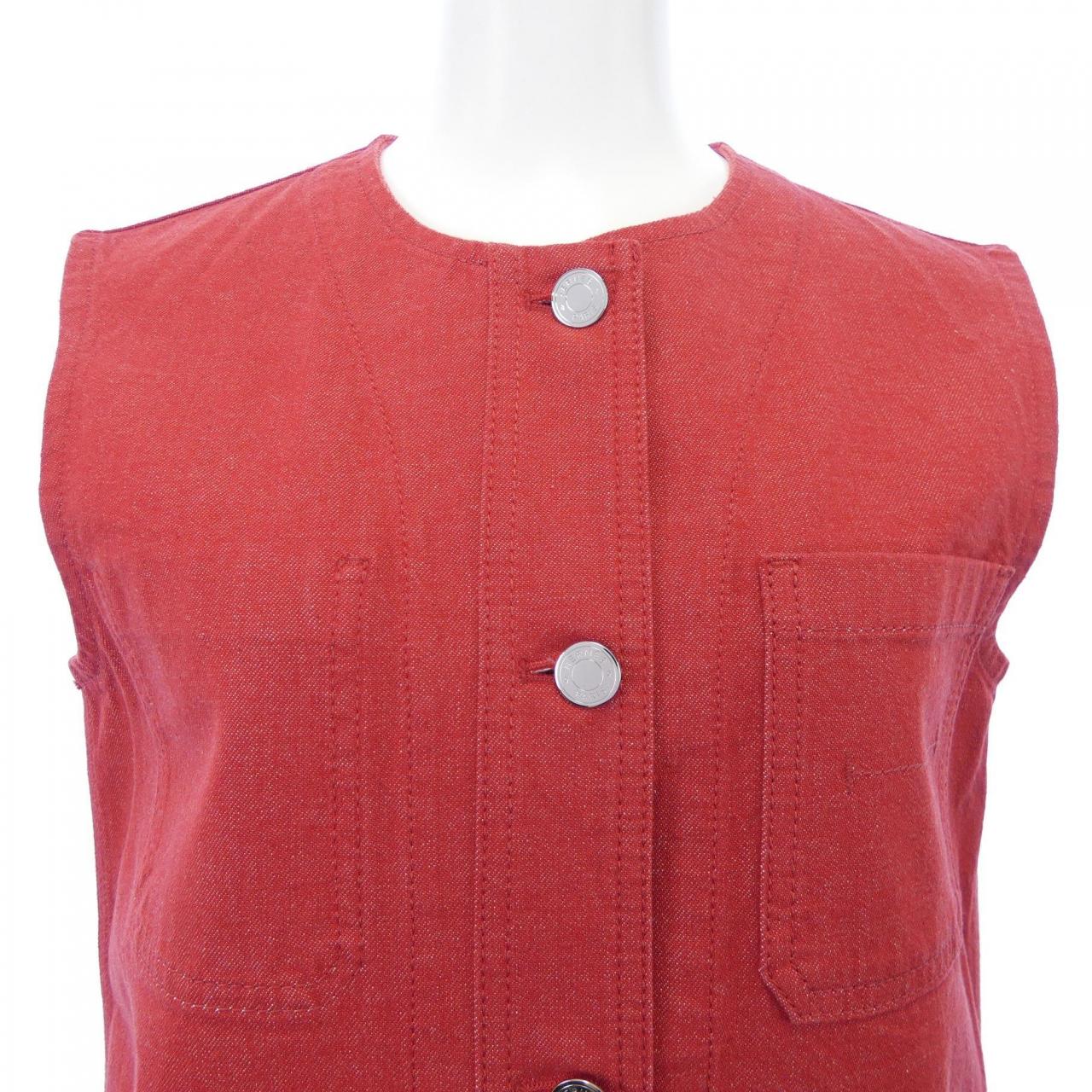 エルメス HERMES ROBE INSPIRATION GILET 2E0550DQ ワンピース