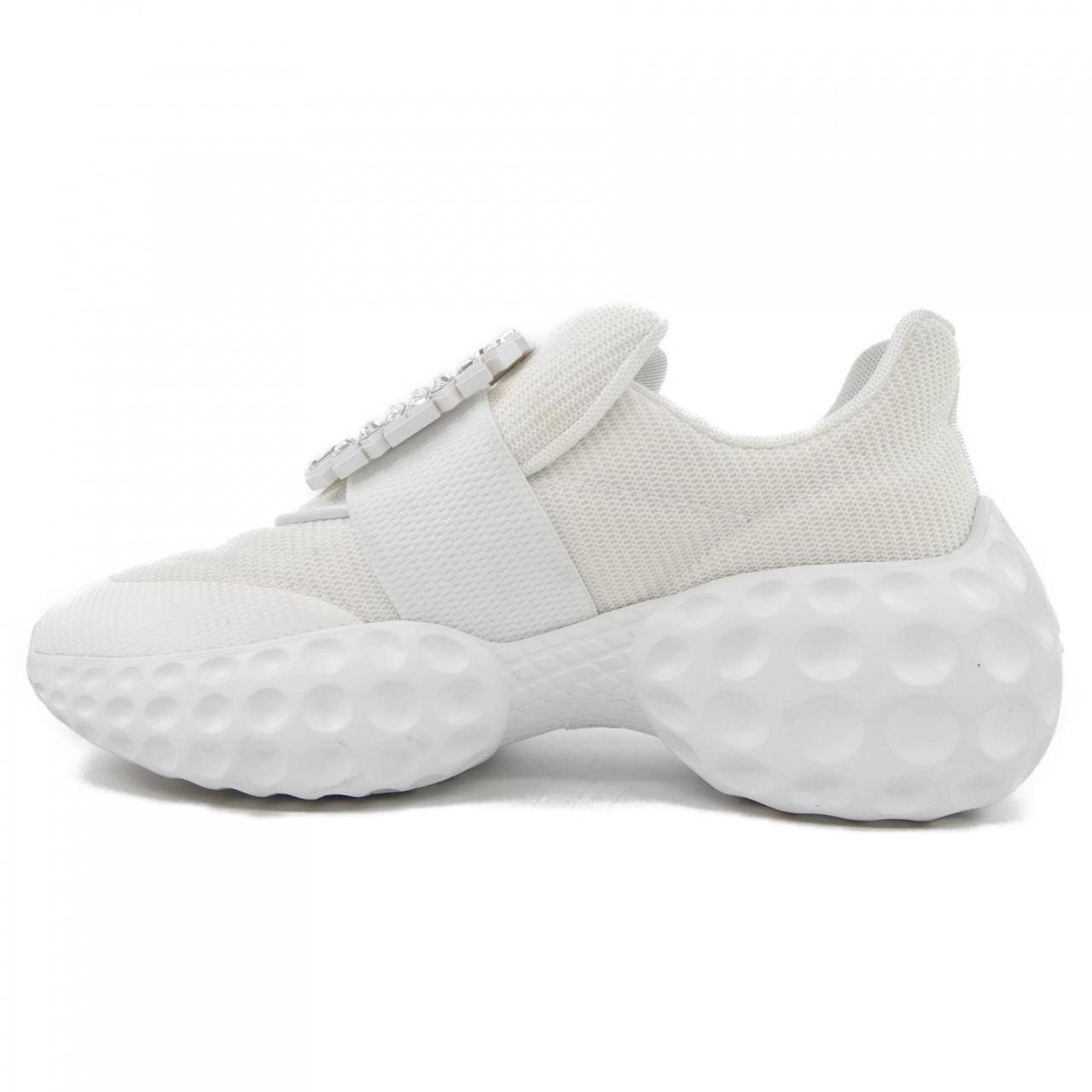 ロジェヴィヴィエ ROGER VIVIER ストラスバックル ヴィヴ ラン ライト スニーカー