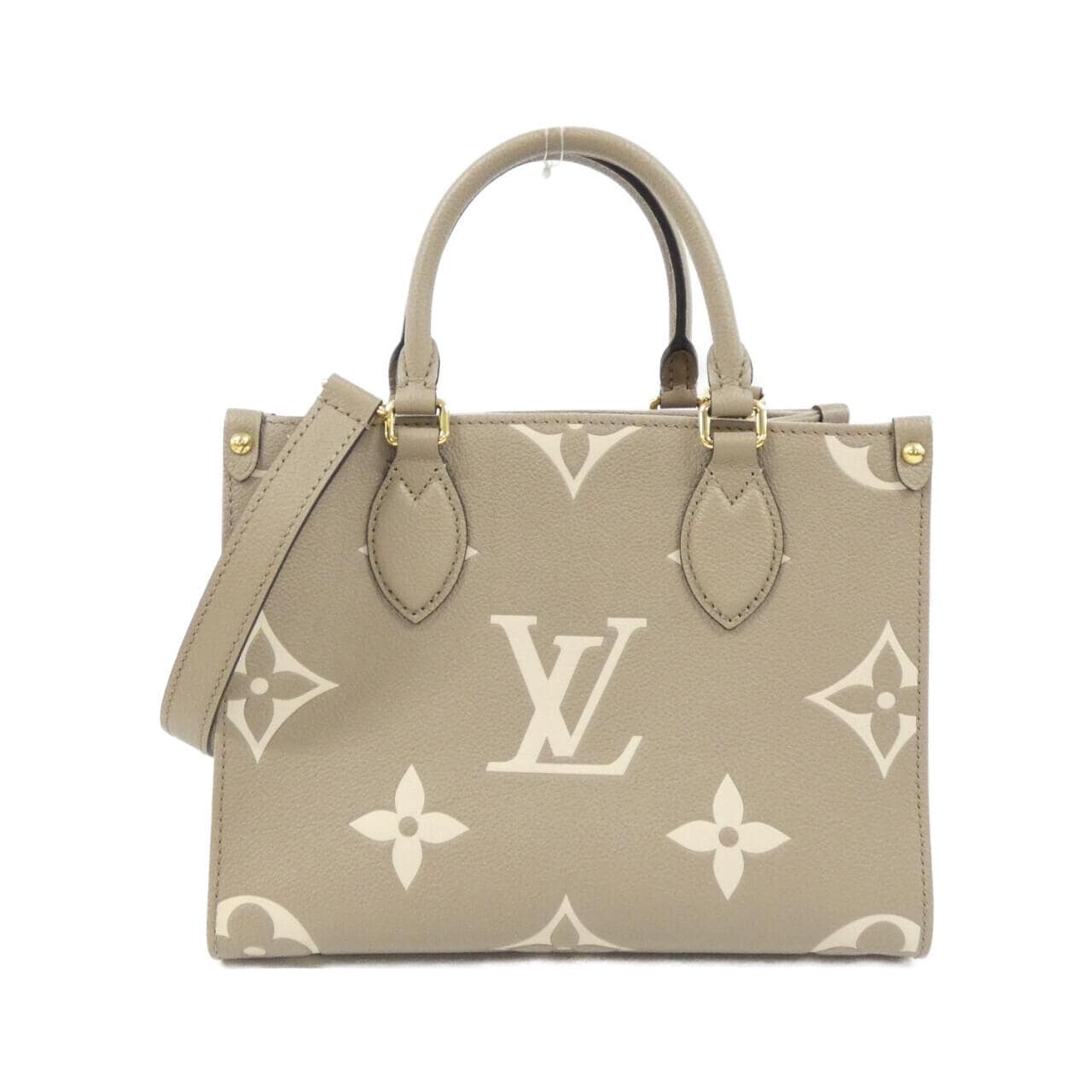 LOUIS VUITTON双色Monogram Empreinte On The Go PM M45779 包