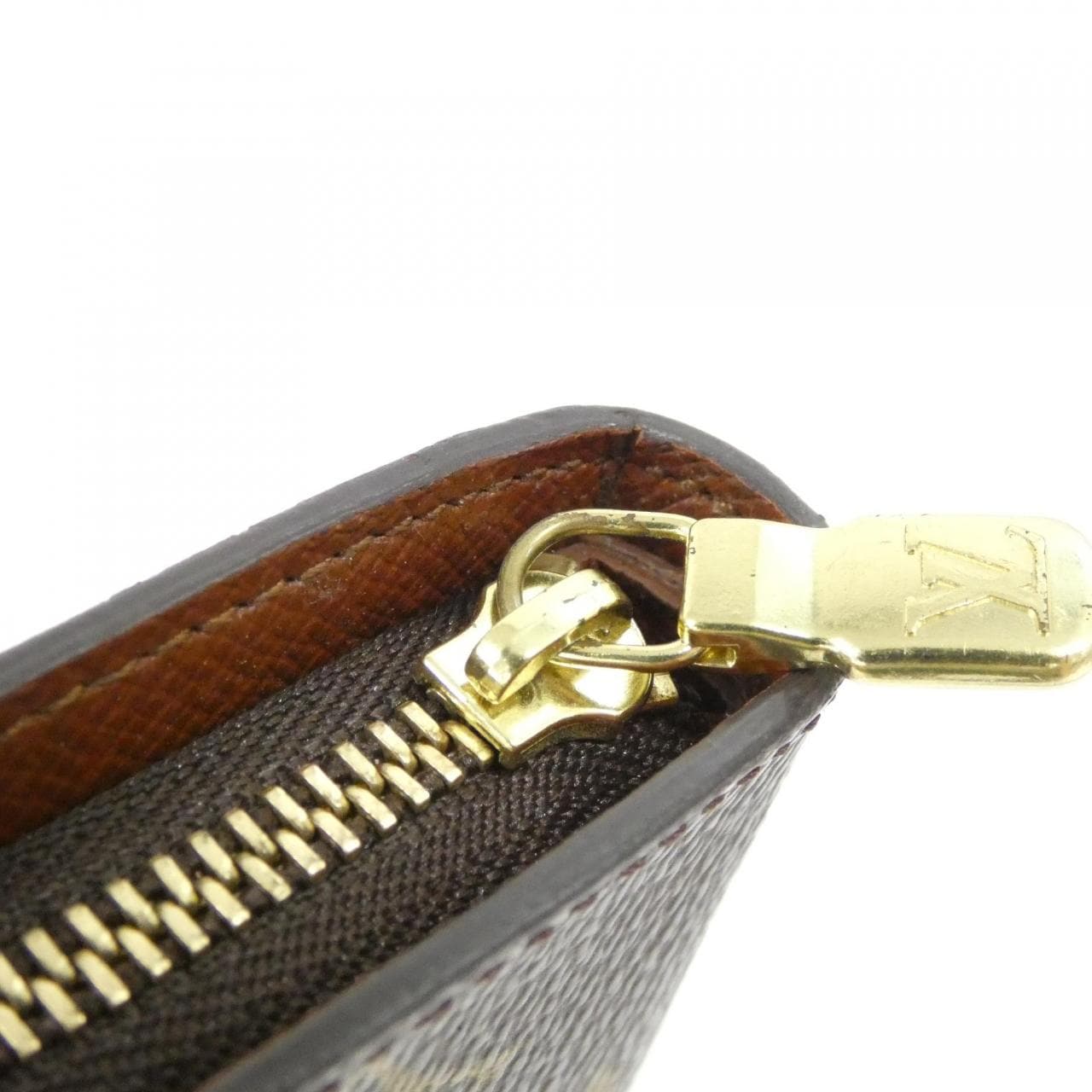 LOUIS VUITTON Monogram Porte Monet Zip M61727 Wallet