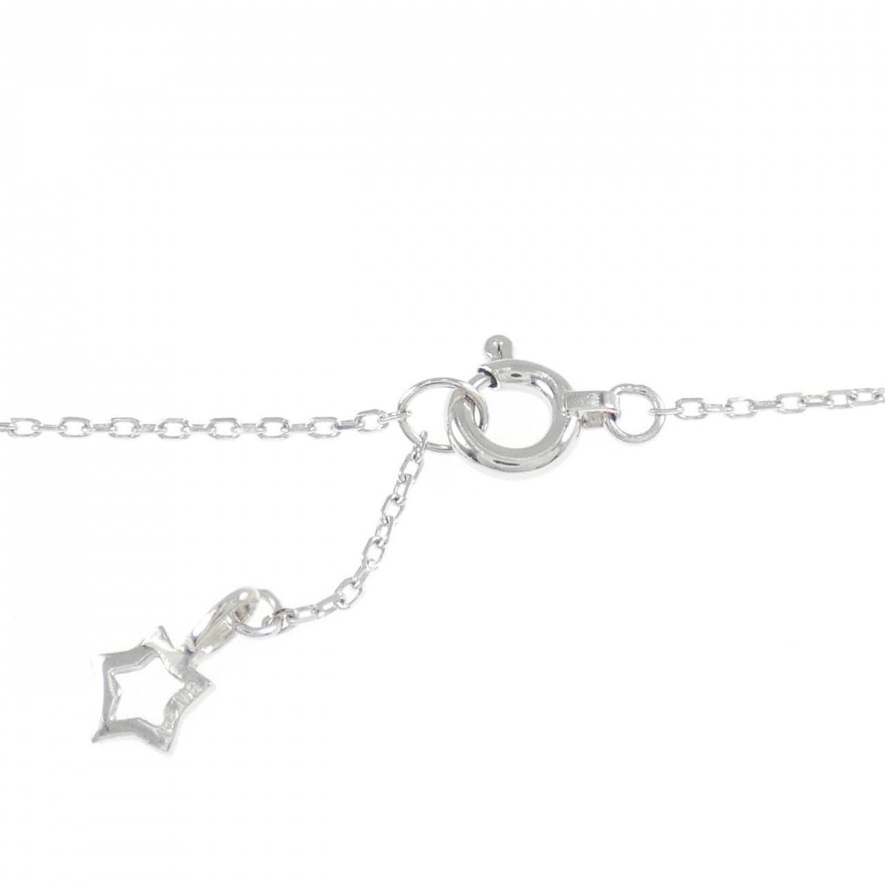 K18WG ダイヤモンド ブレスレット 0.084CT