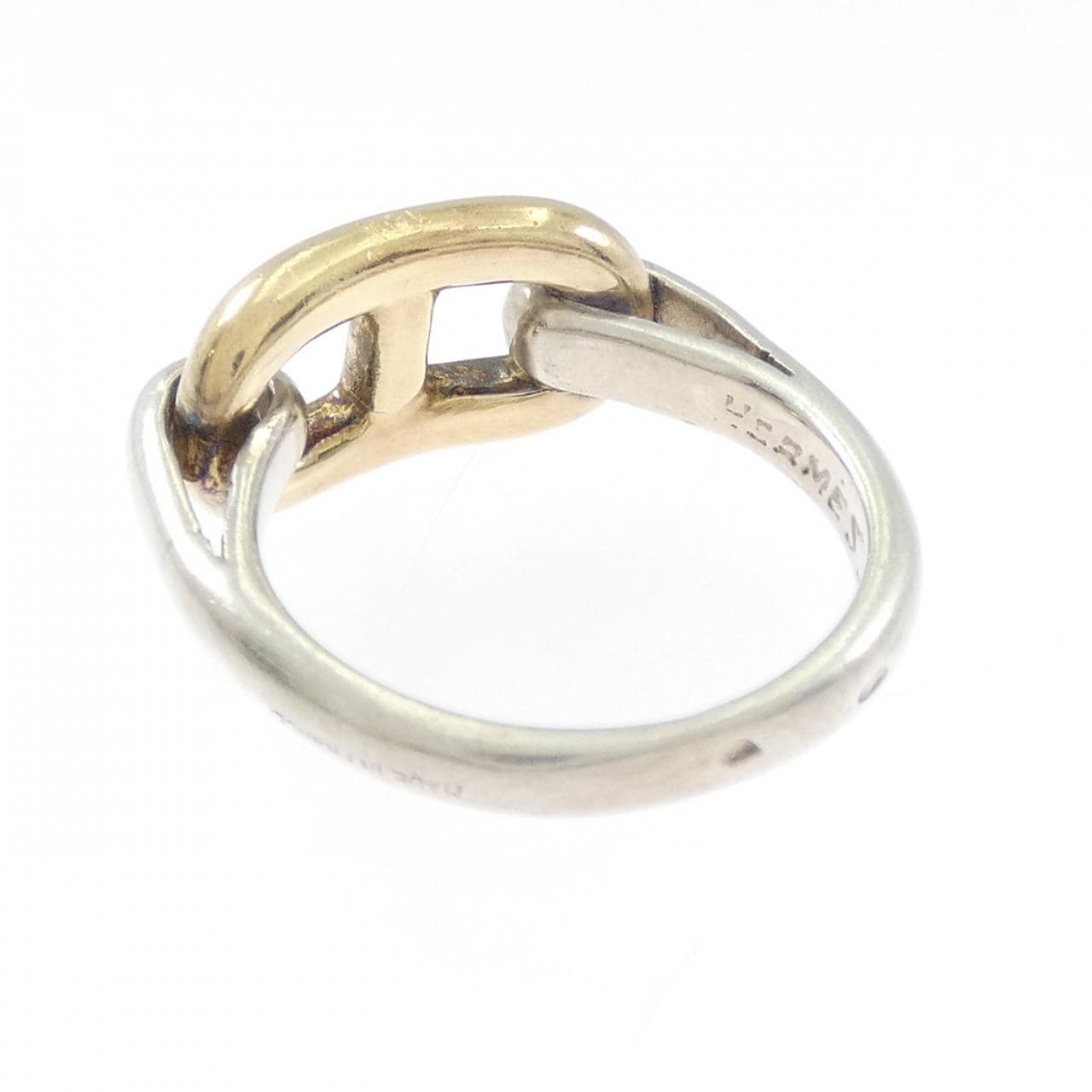 【ヴィンテージ】エルメス シェーヌダンクル リング