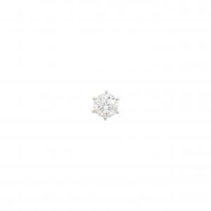 【リメイク】PT900/ST ダイヤモンド ピアス 0.303CT E VS1 VG 片耳