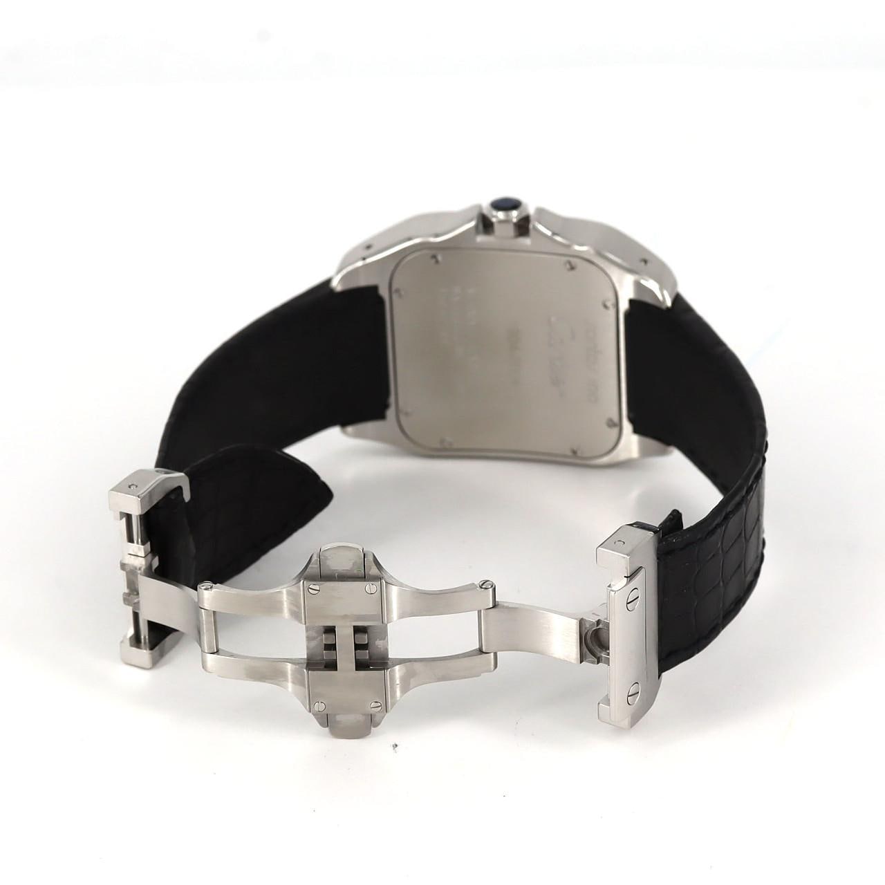 カルティエ サントス100LM 1904-2004刻印 W20076X8 SS 自動巻