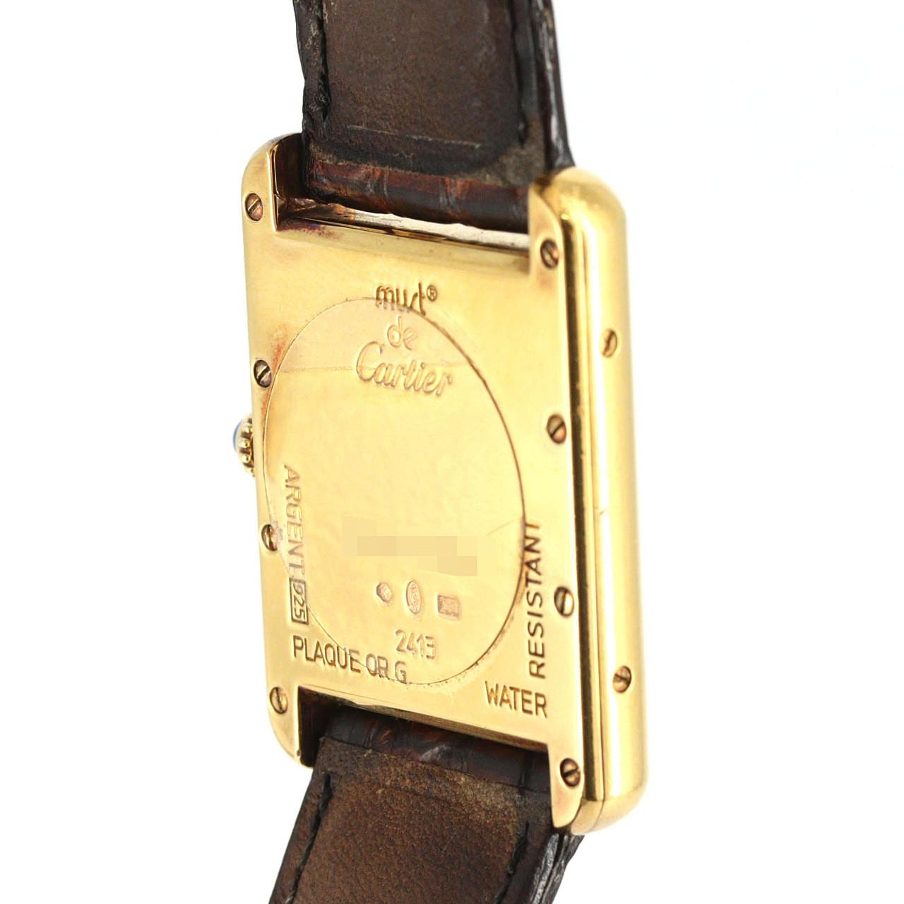 【ノーメンテナンス特価】カルティエ マストタンク GP LM W1013754 GP クォーツ