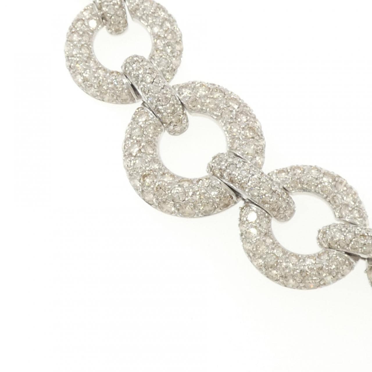 18KWG ダイヤモンド ネックレス 30.18CT