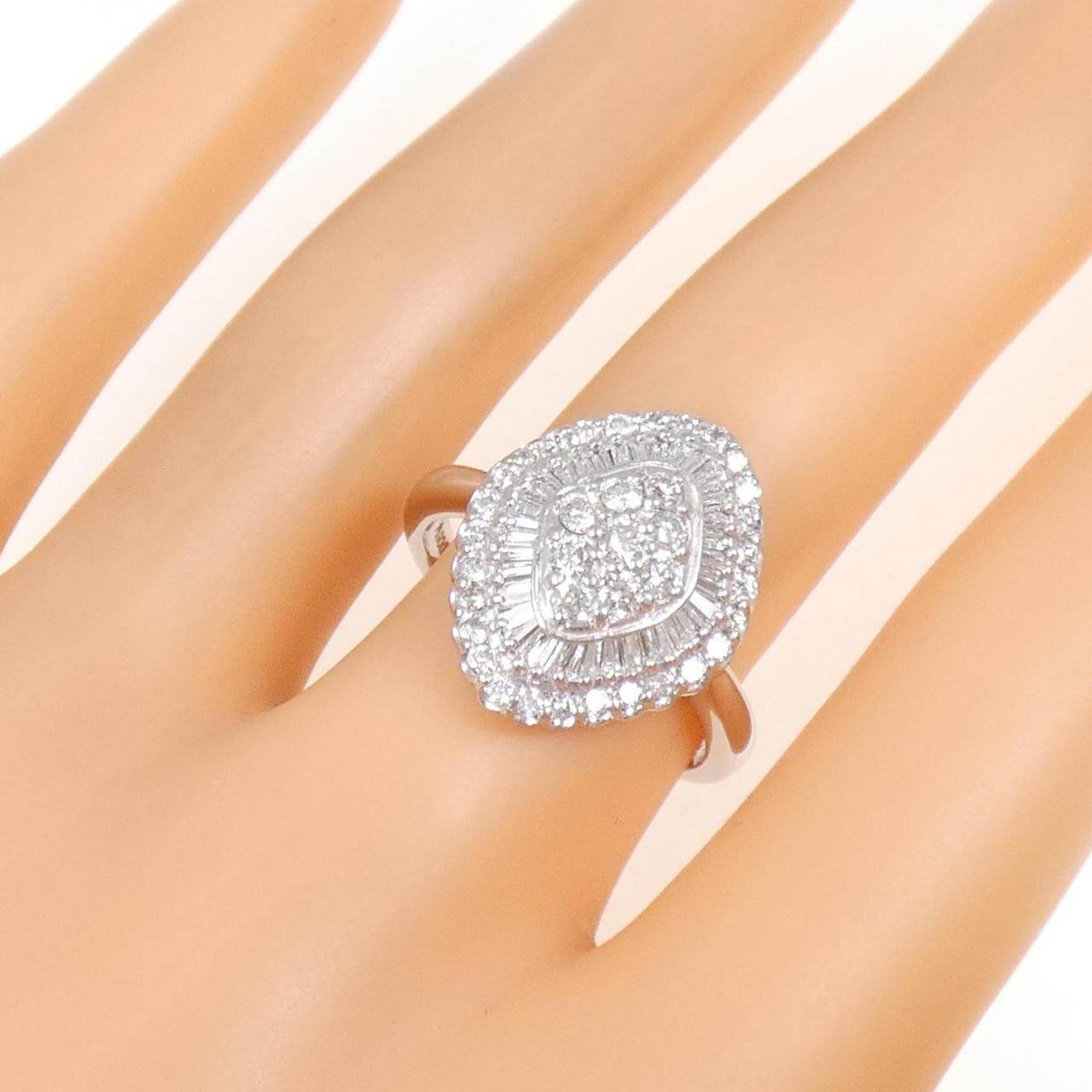 PT900 ダイヤモンド リング 1.20CT