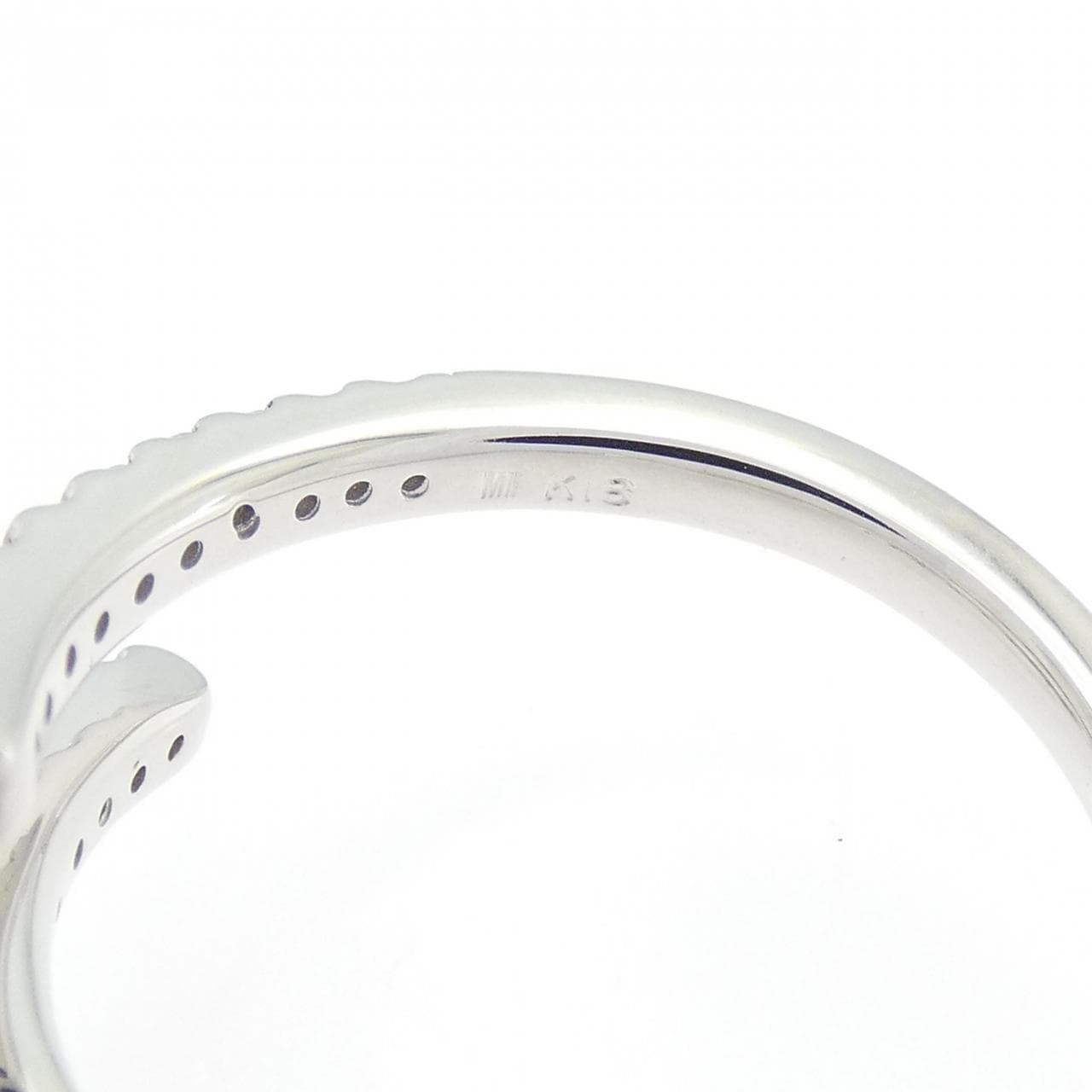 Perlita MIKIMOTO Diamond Ring 0.18CT