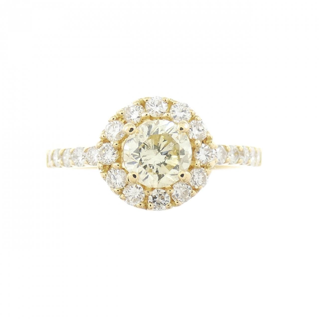 K18YG ダイヤモンド リング 0.526CT