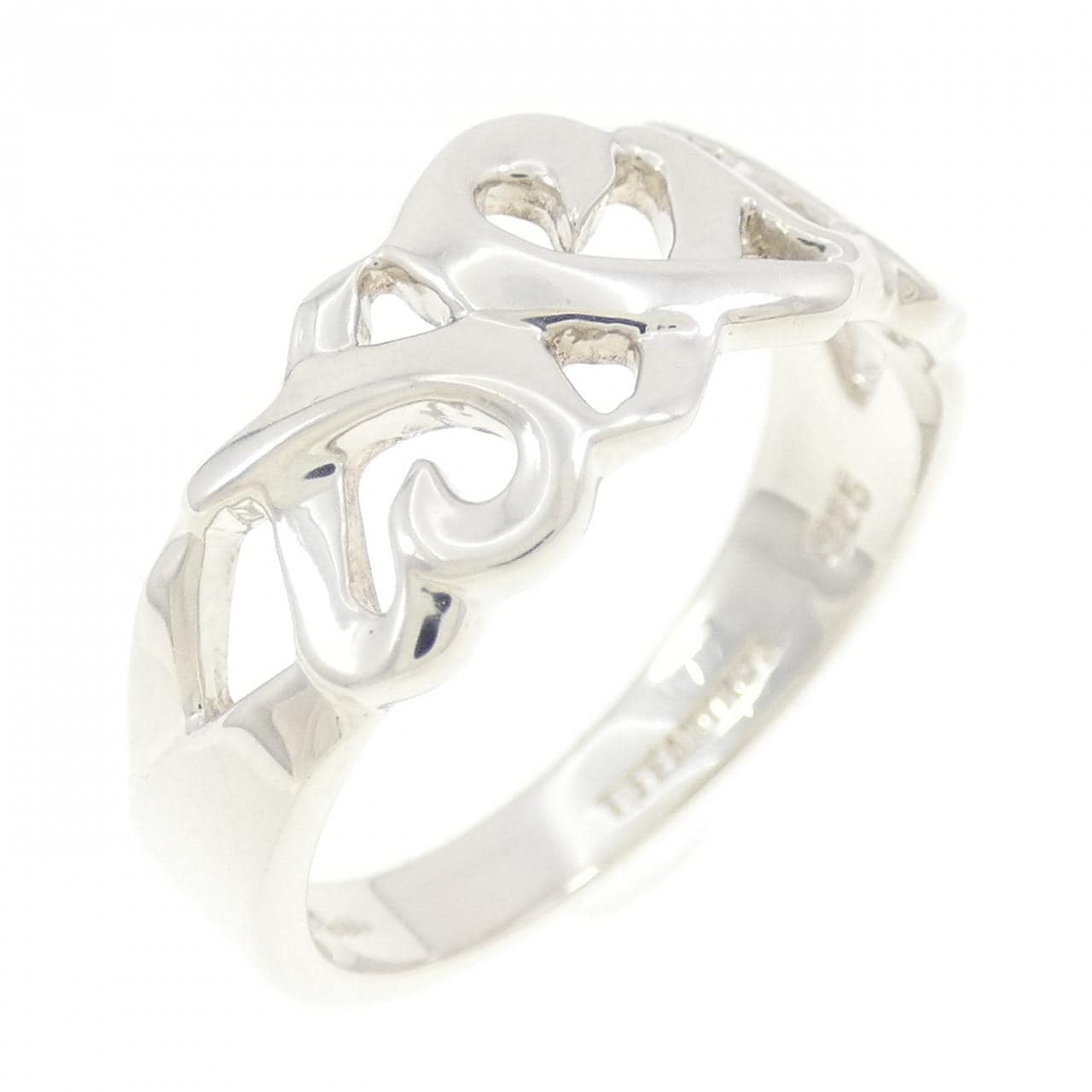 ティファニー トリプルラビングハート リング