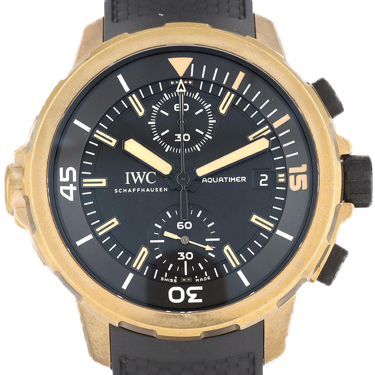 IWC アクアタイマークロノエクスペディション チャールズ･ダーウィン" IW379503 ブロンズ 自動巻
