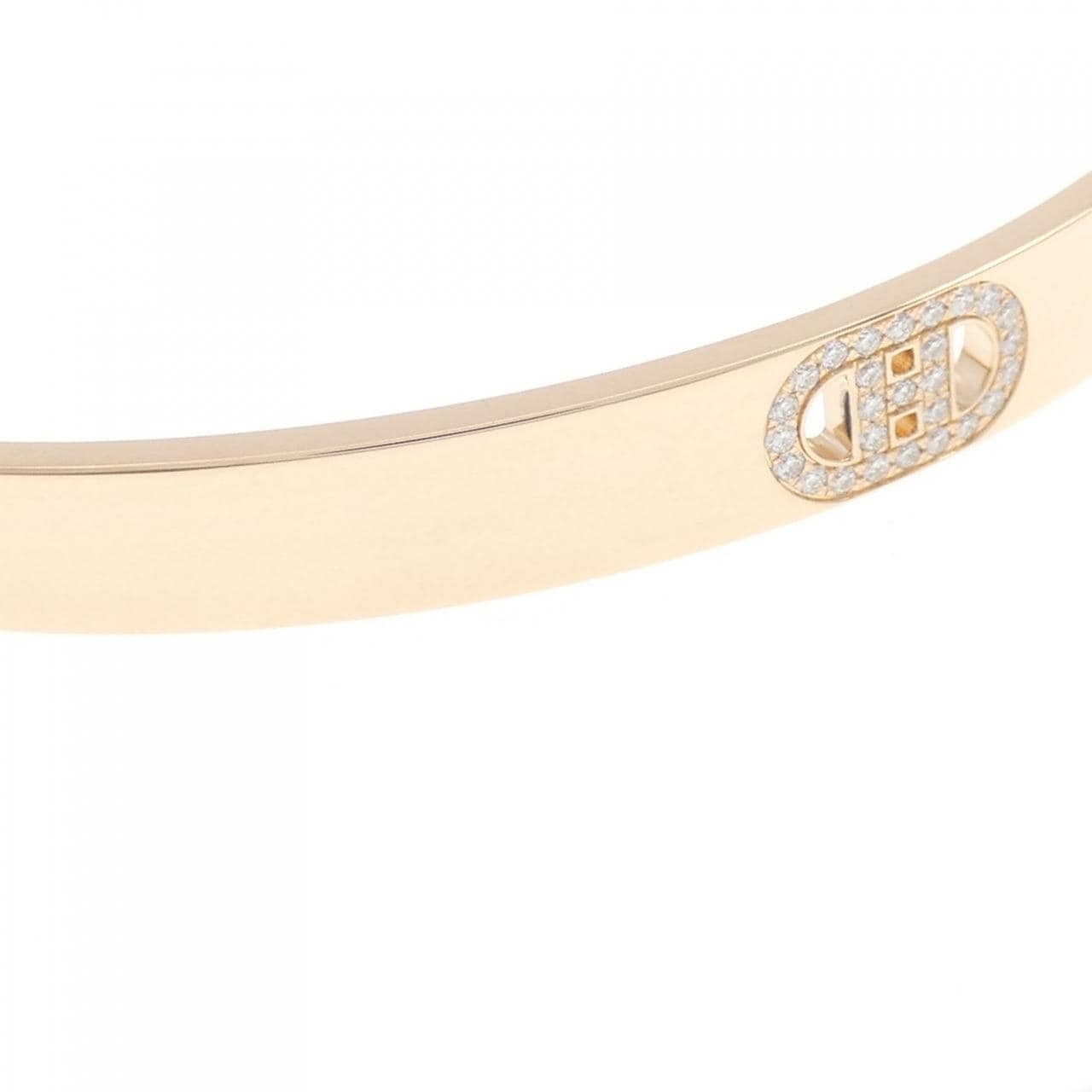 HERMES H Dunkle Bangle