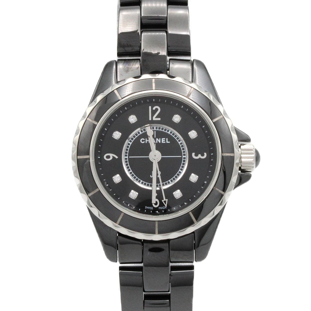 シャネル J12 29mmセラミック･8P H2569 セラミック クォーツ