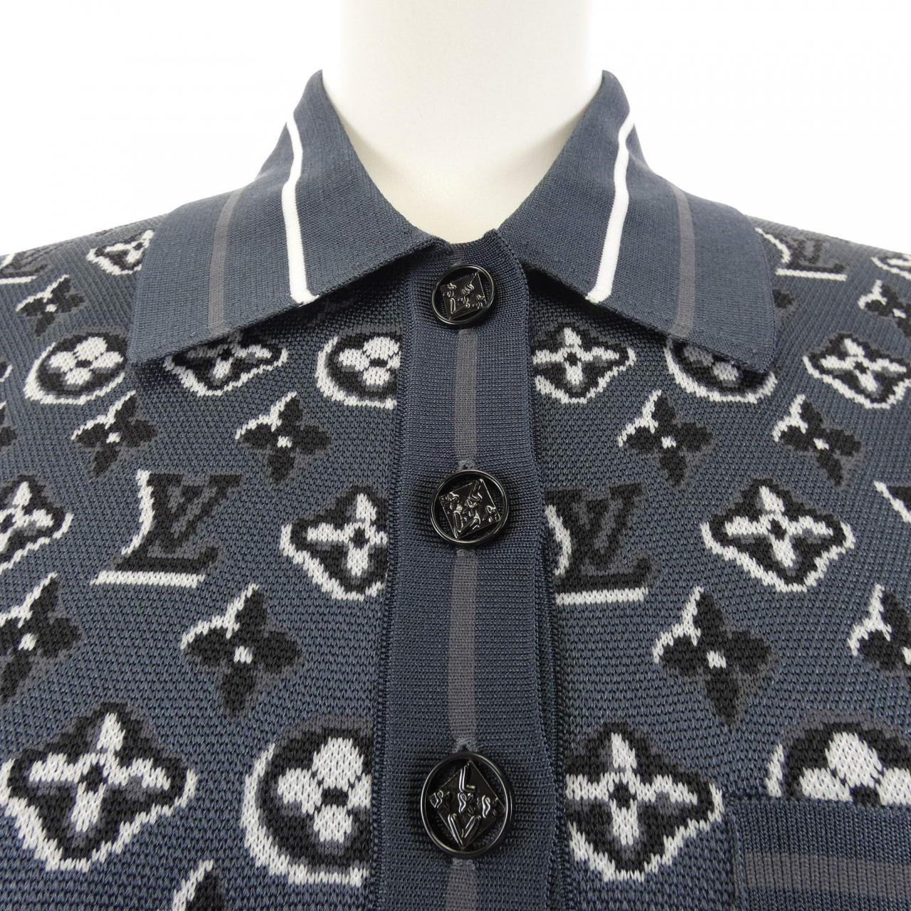ルイヴィトン LOUIS VUITTON モノグラムシャドウジャカード FJKM09TVP ポロシャツ