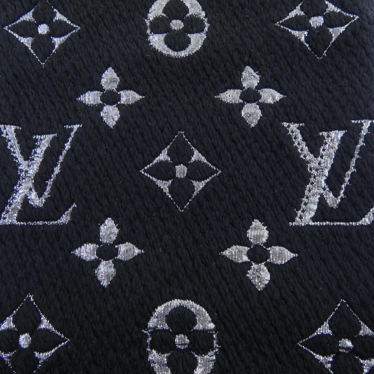 ルイヴィトン LOUIS VUITTON ロゴマニア M75833 MUFFLER