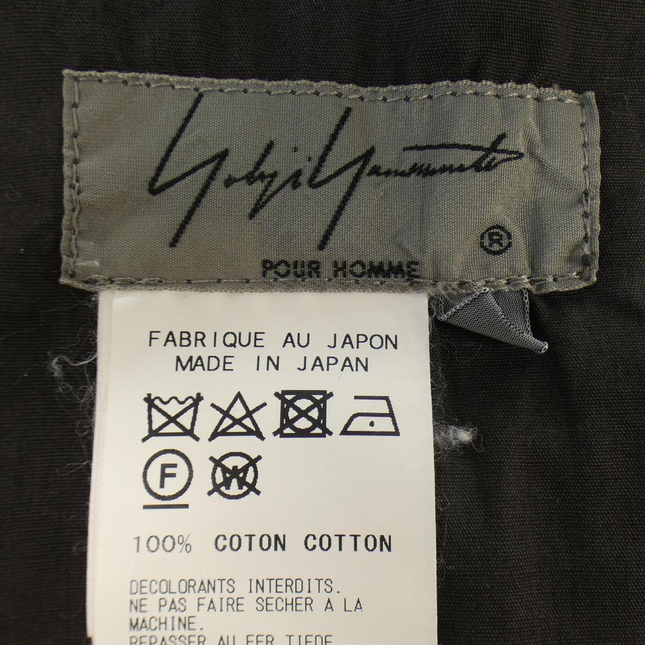 ヨウジヤマモトプールオム YOHJI YAMAMOTO POUR パンツ