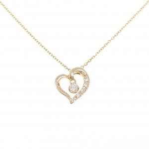 4゜C ハート ダイヤモンド ネックレス