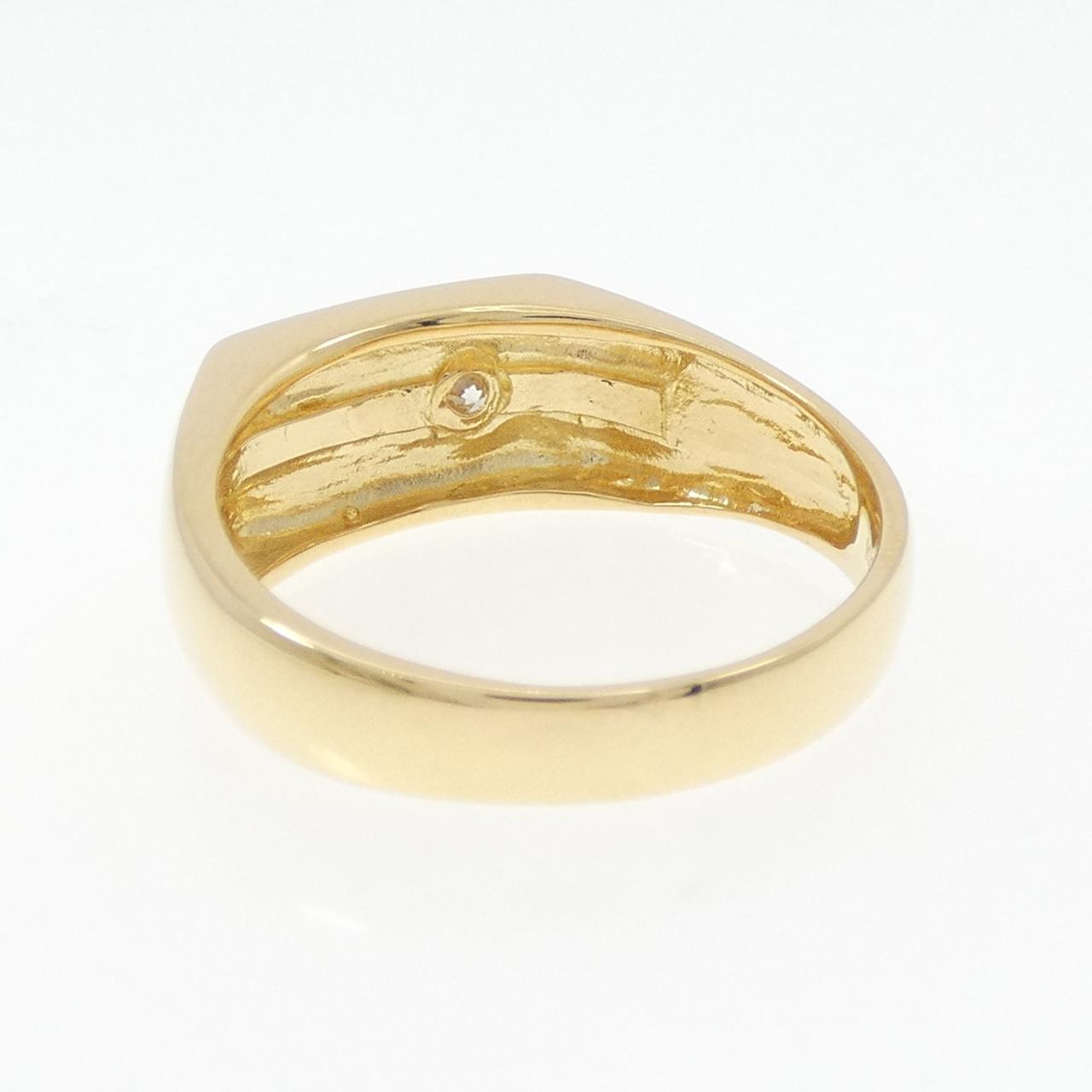 [新品] K18YG鑽石0.10CT