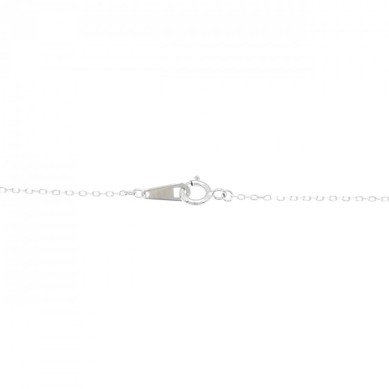 K10WG ダイヤモンド ネックレス 0.20CT