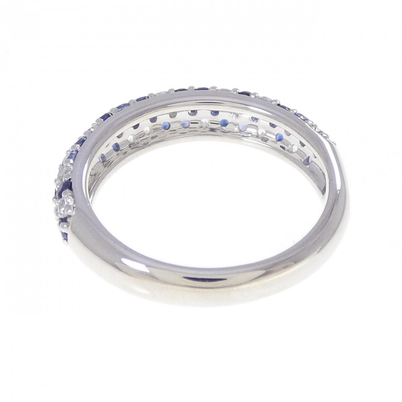 K18WG サファイヤ リング 1.20CT