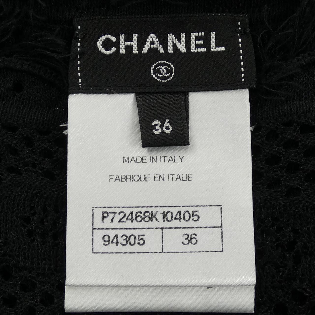 シャネル CHANEL P72468K10405 22P ワンピース