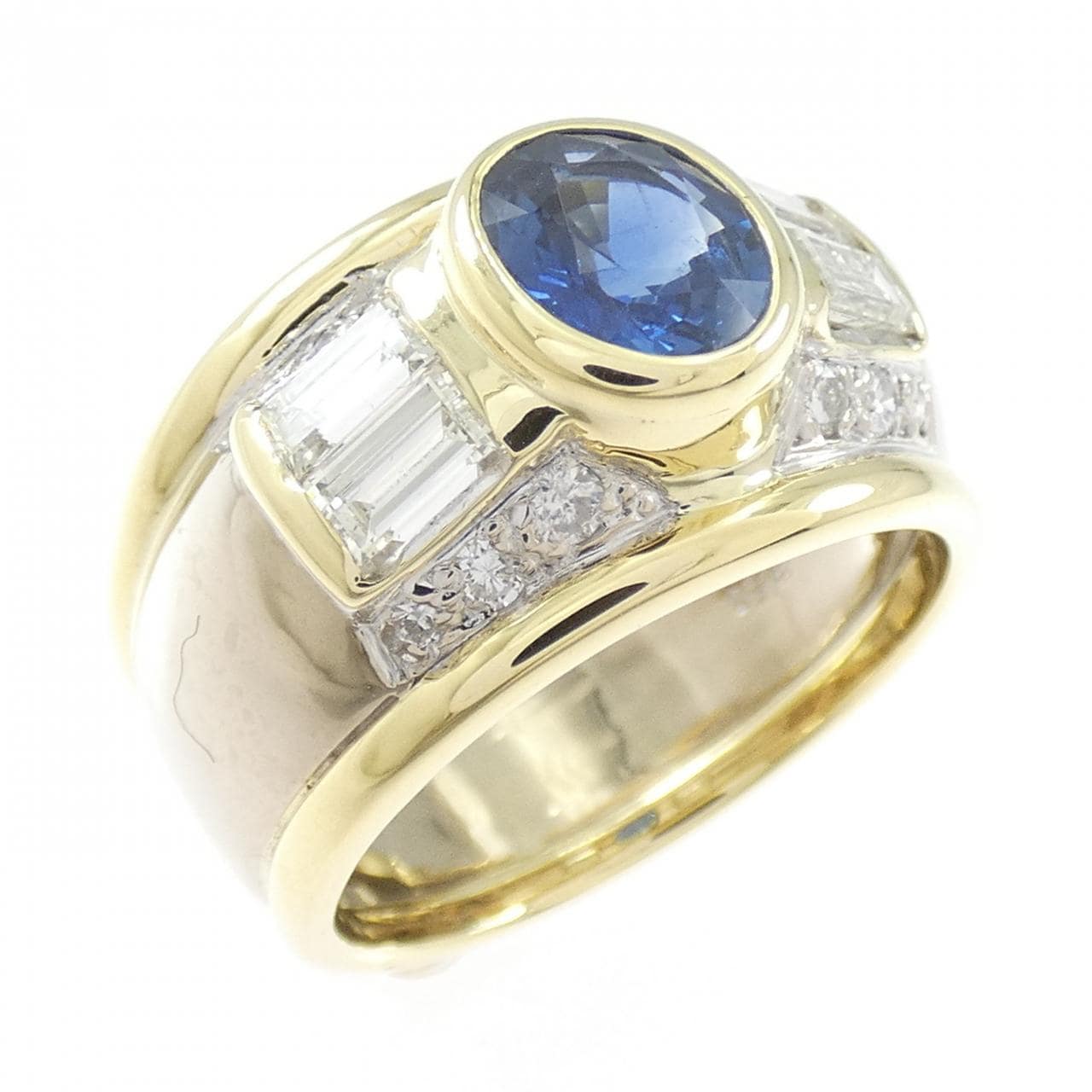 750WG/750YG サファイヤ リング